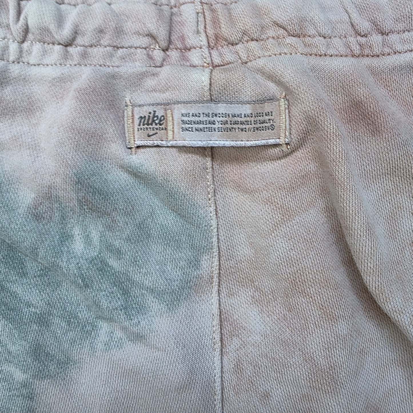 Nike Sportswear Tie-Dye Joggers Pink Green W28” S Small Sweatpants