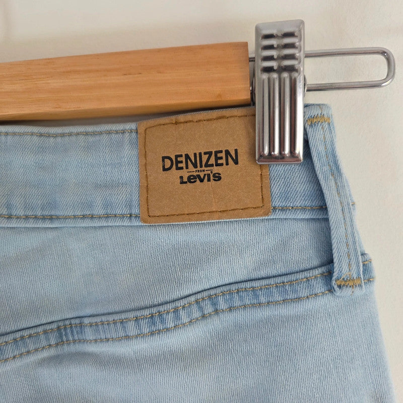 Denizen Levi's Ultra High Rise Super Skinny Jeans W26 L28 Light Wash Stretch