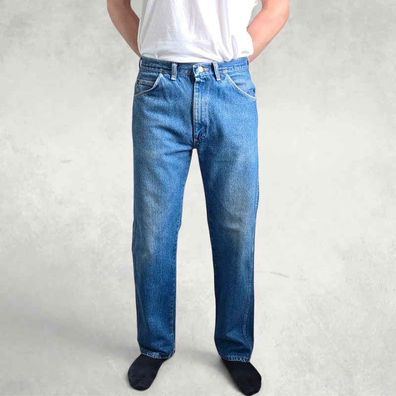 Vintage Wrangler Jeans W33 L31 Blue Straight Leg Denim