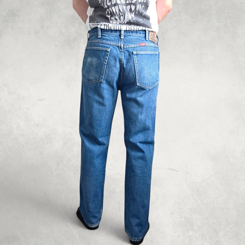 Vintage Wrangler Jeans W33 L31 Blue Straight Leg Denim