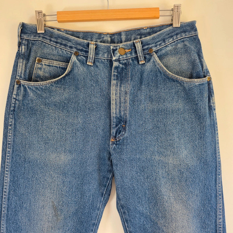Vintage Wrangler Jeans W33 L31 Blue Straight Leg Denim