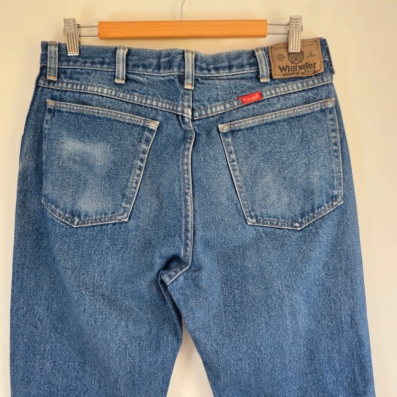 Vintage Wrangler Jeans W33 L31 Blue Straight Leg Denim