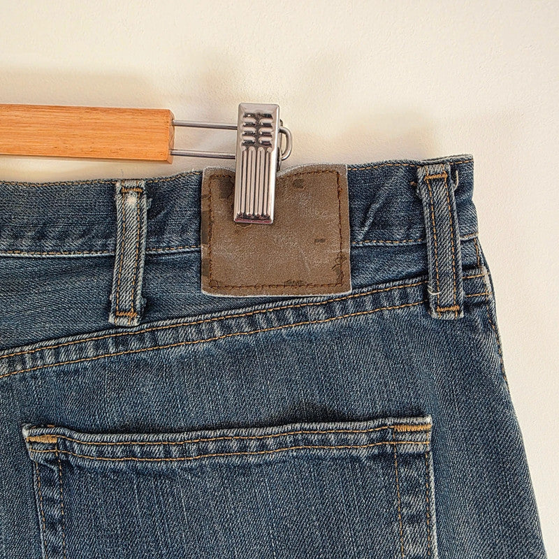 Lee Relaxed Fit Jeans W38 L29 Blue Denim Relaxed Straight Leg Mens