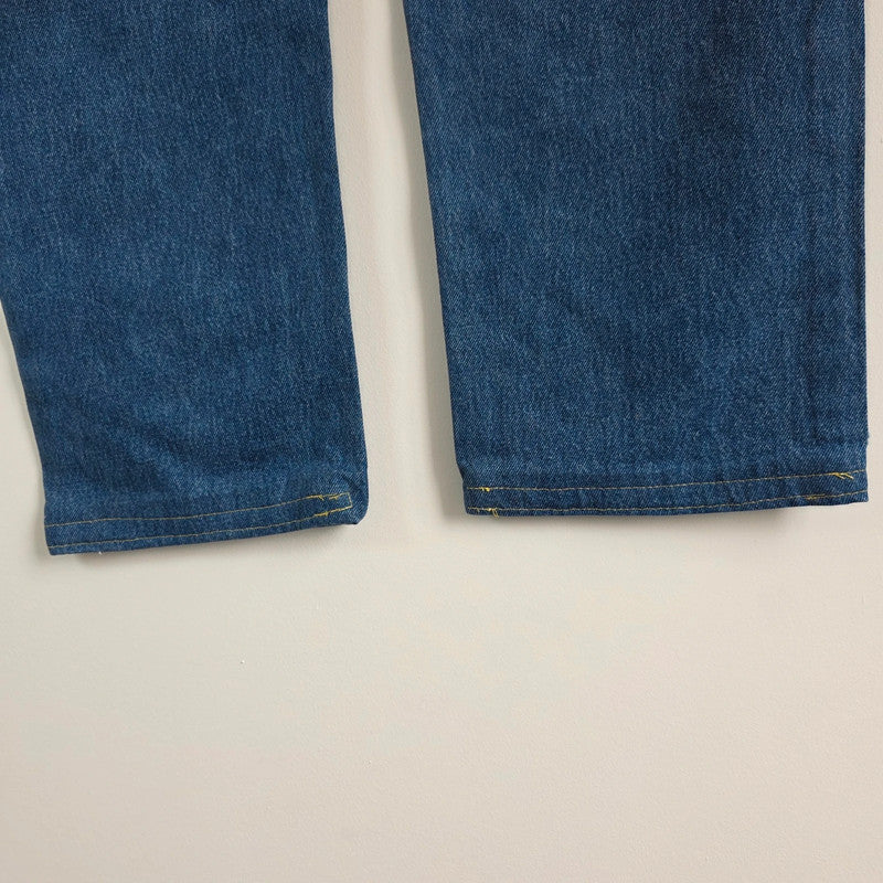Vintage Levi's 581 Jeans W40 L26 Blue Relaxed Tapered Denim Straight Leg