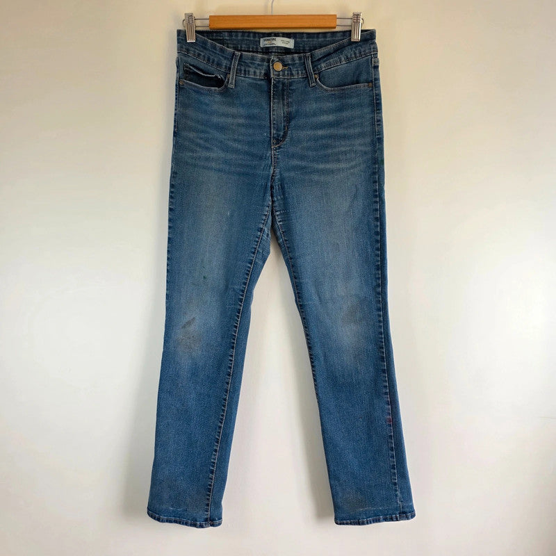 Levi's Signature Totally Shaping Straight Jeans Women's W29 L30 Blue Stretch