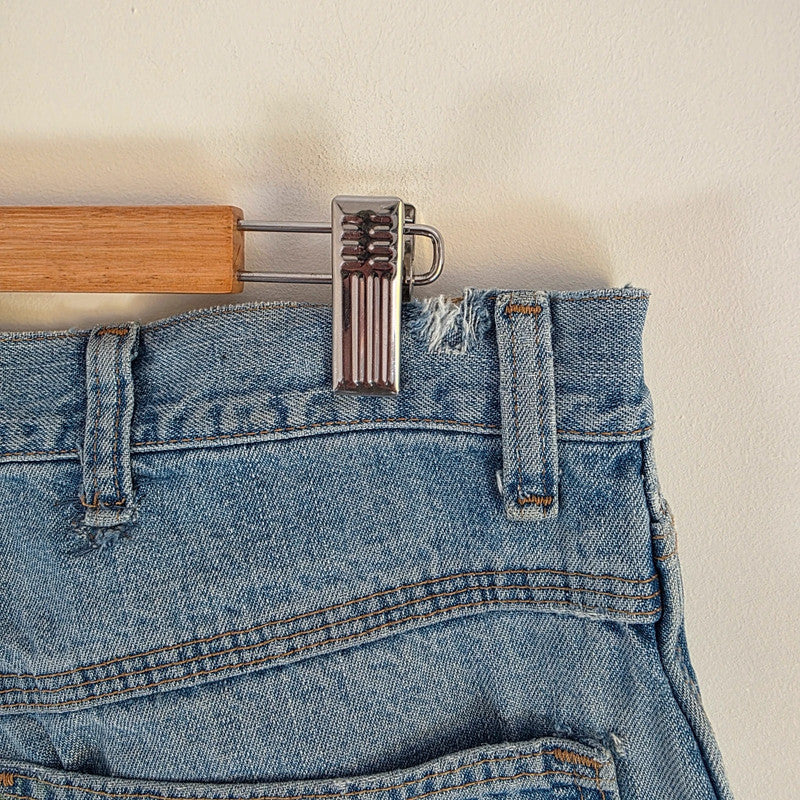 Vintage Wrangler Carpenter Jeans W35 L30 Blue Relaxed Workwear Skater Denim Men's