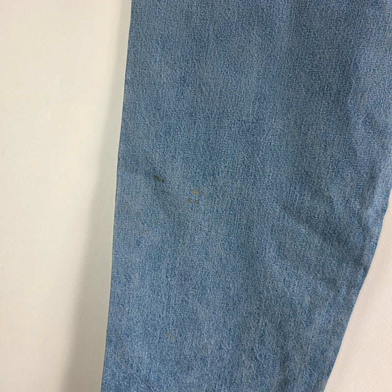 Vintage Wrangler Carpenter Jeans W35 L30 Blue Relaxed Workwear Skater Denim Men's