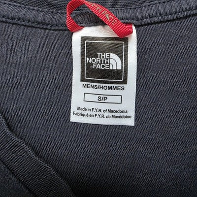 The North Face Navy Red Logo T-Shirt Small S