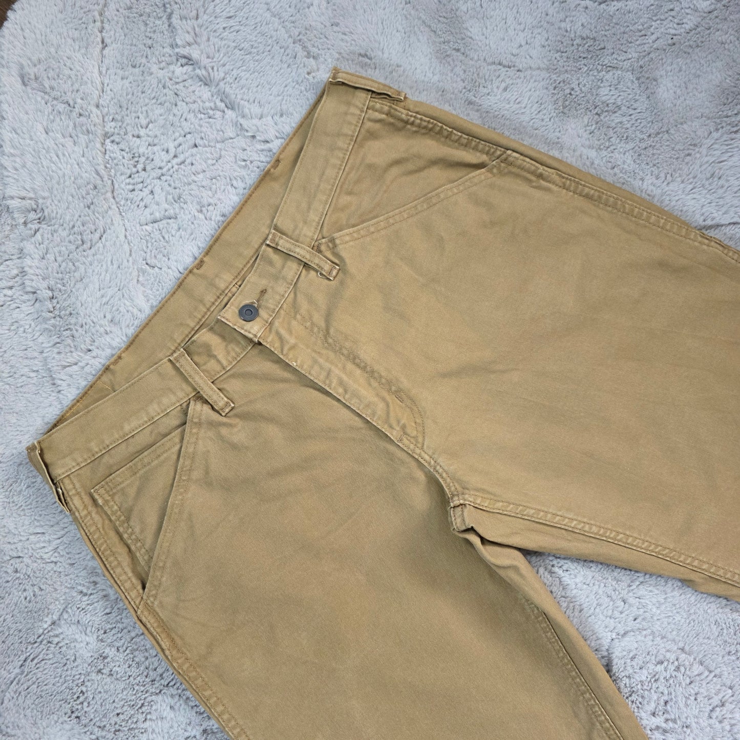 Levi’s Workwear 545 carpenter trousers W34 L32 men’s straight leg cotton elastane