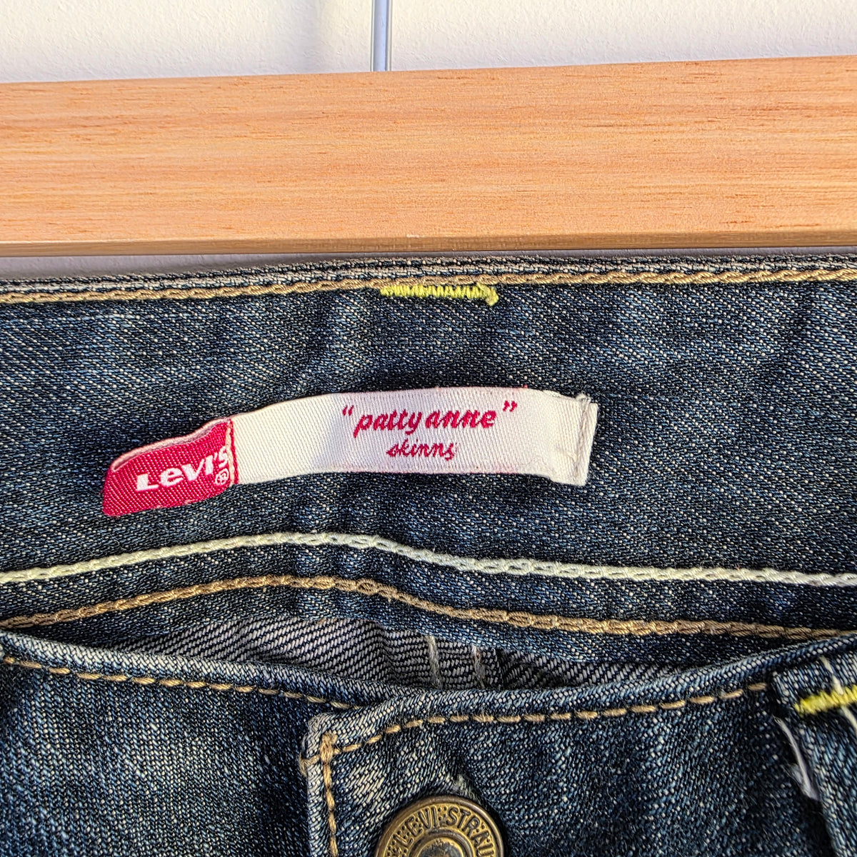 Levi’s Patty Anne Skinny Jeans W30 L30 (W28 L31 Tag) Blue Low Rise Women’s