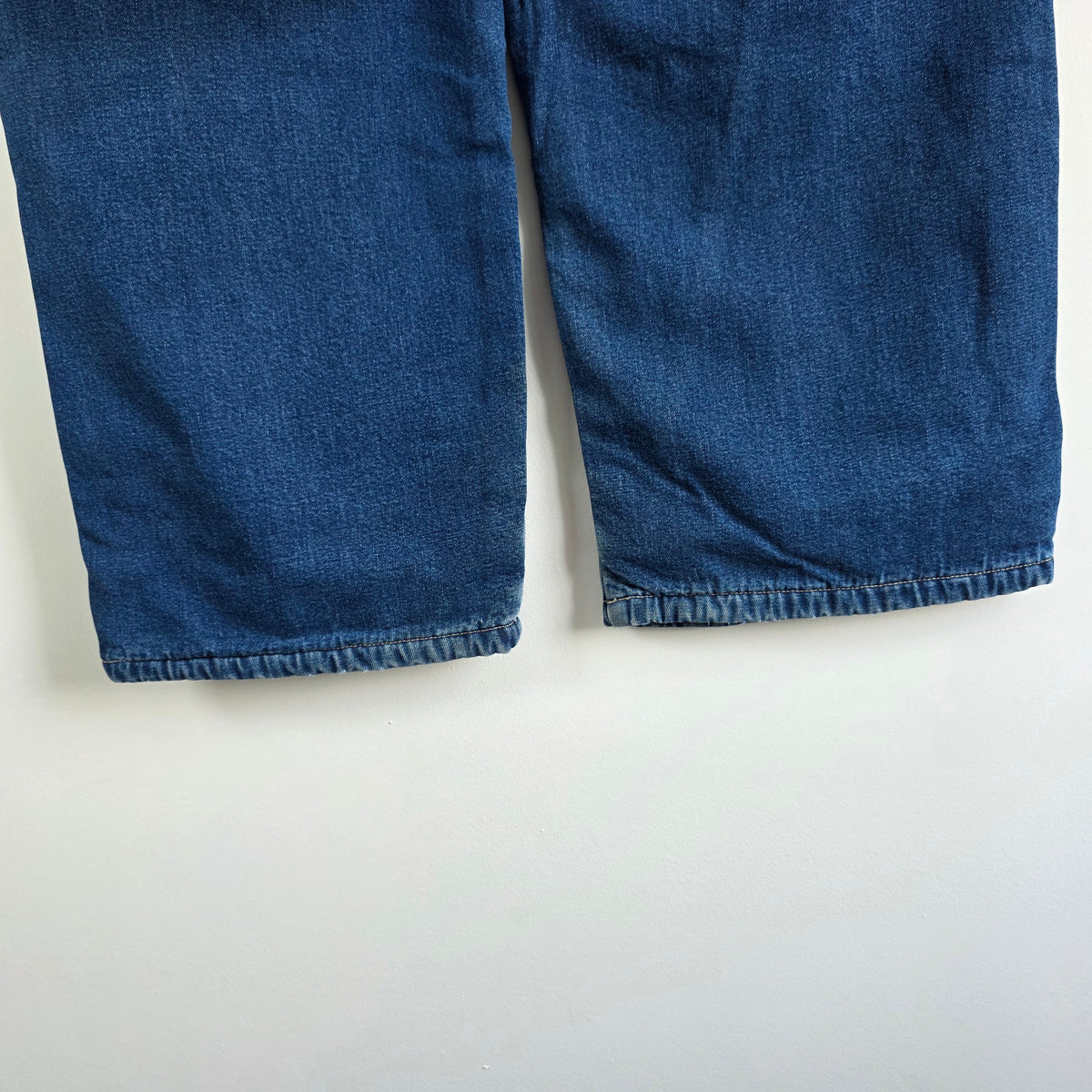 Gap Mechanic Carpenter Jeans W29 L30 Relaxed Fit Blue Fleece Lined Men’s