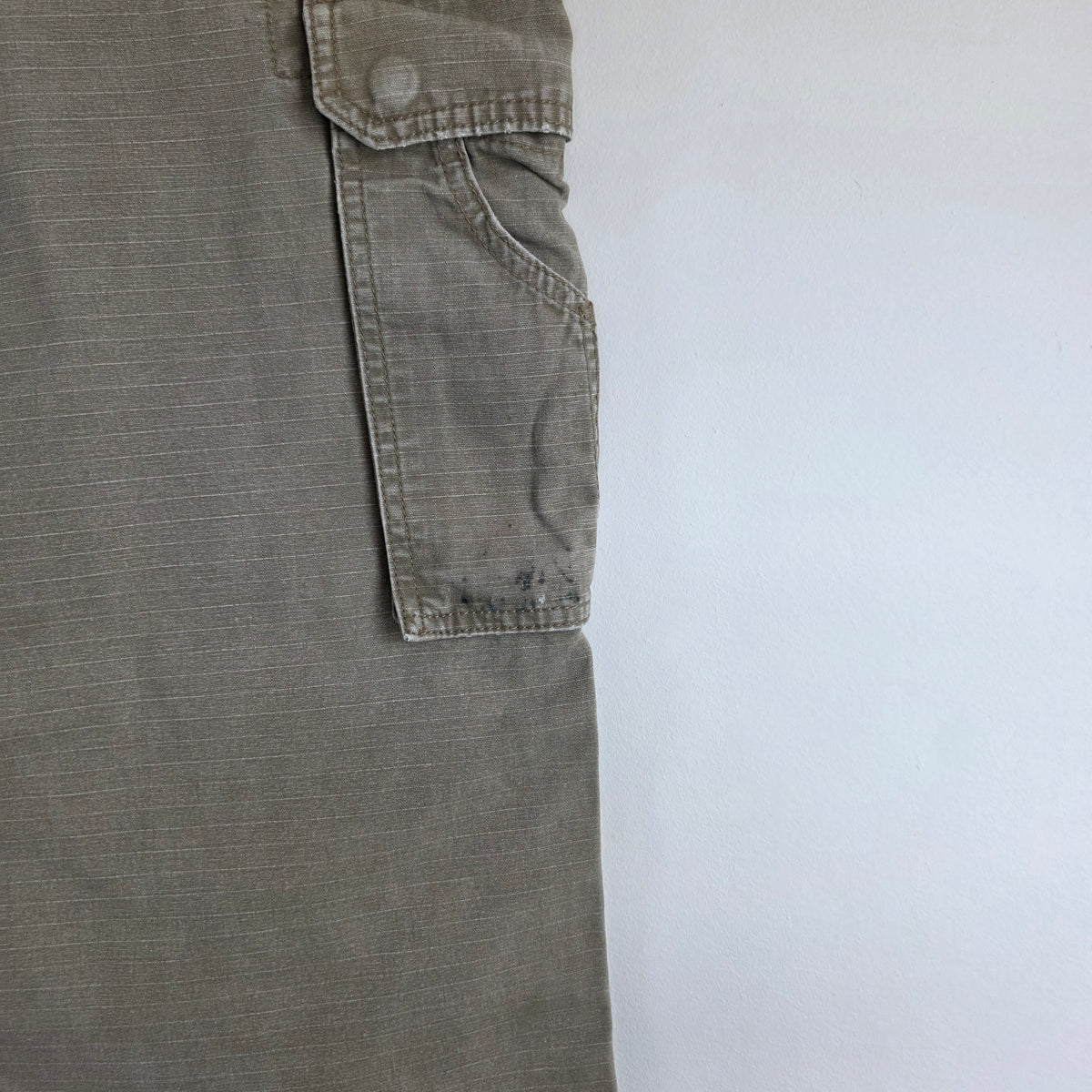 Wrangler Riggs Carpenter Trousers W36 L30 Relaxed Fit Beige Workwear Men’s