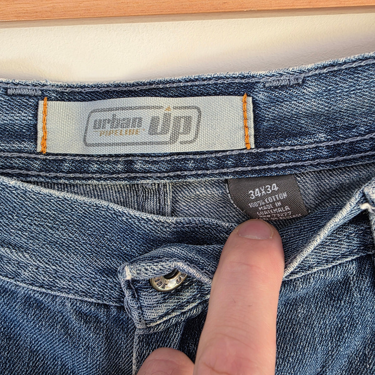 Urban Pipeline Carpenter Jeans W34 L30 (W34 L34 Tag) Relaxed Blue Y2K Men’s