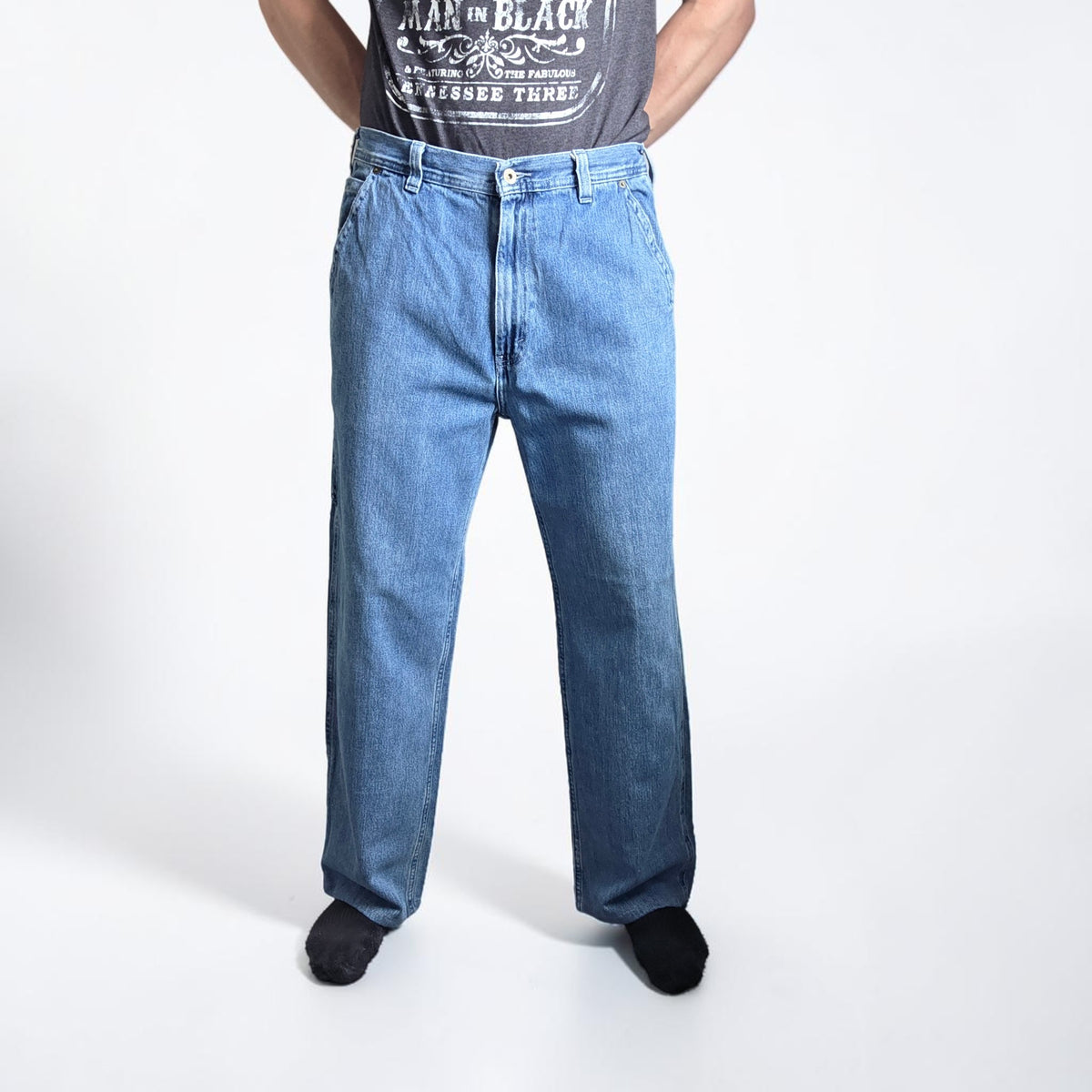Urban Pipeline Carpenter Jeans W34 L30 (W34 L34 Tag) Relaxed Blue Y2K Men’s