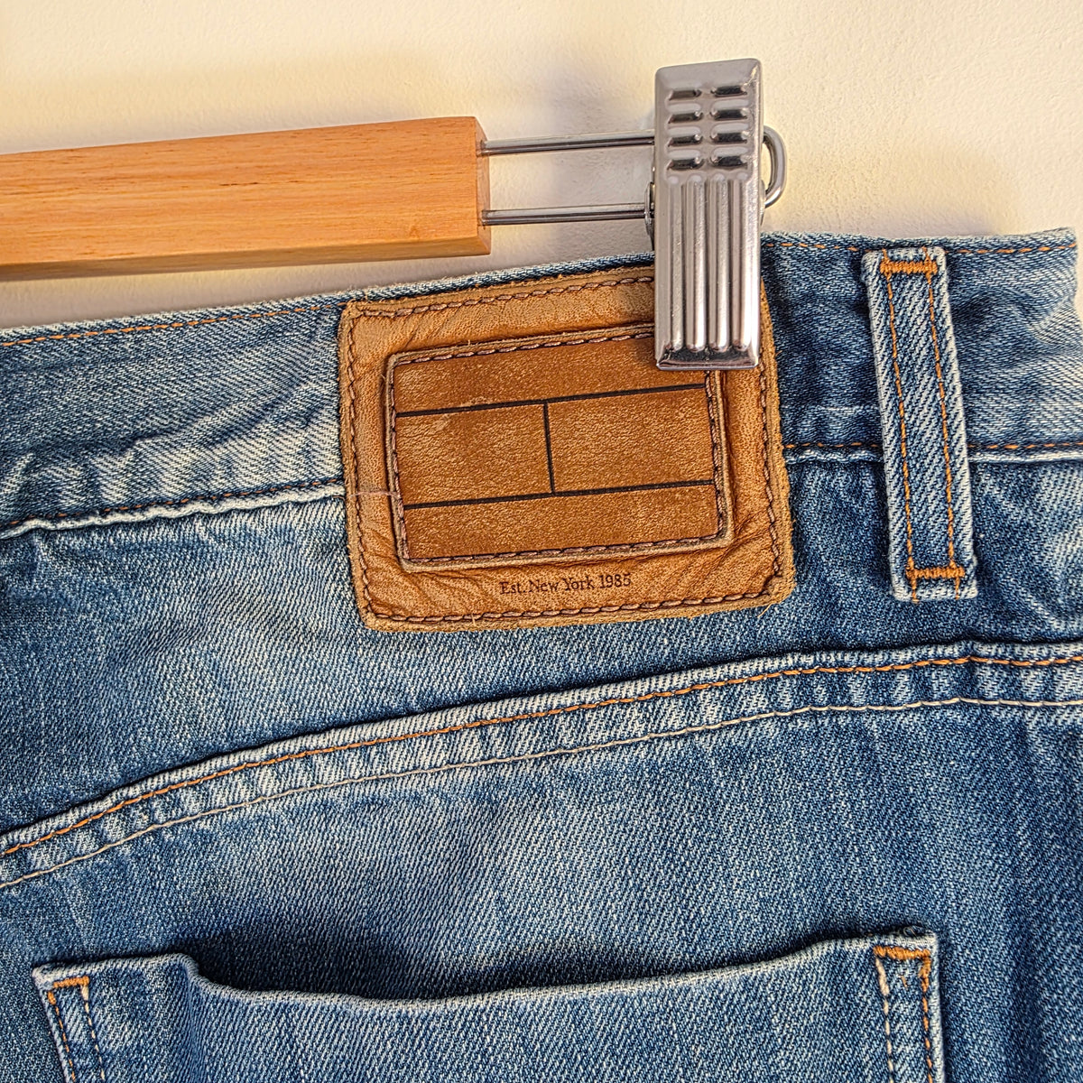 Tommy Hilfiger Mercer Slim Jeans W35 L31 (Tag W36 L32) Blue Men's Denim