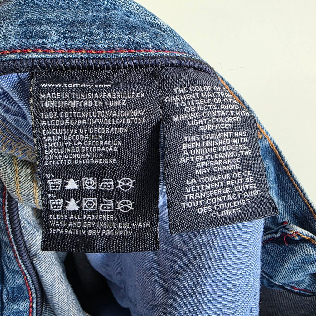 Tommy Hilfiger Mercer Slim Jeans W35 L31 (Tag W36 L32) Blue Men's Denim