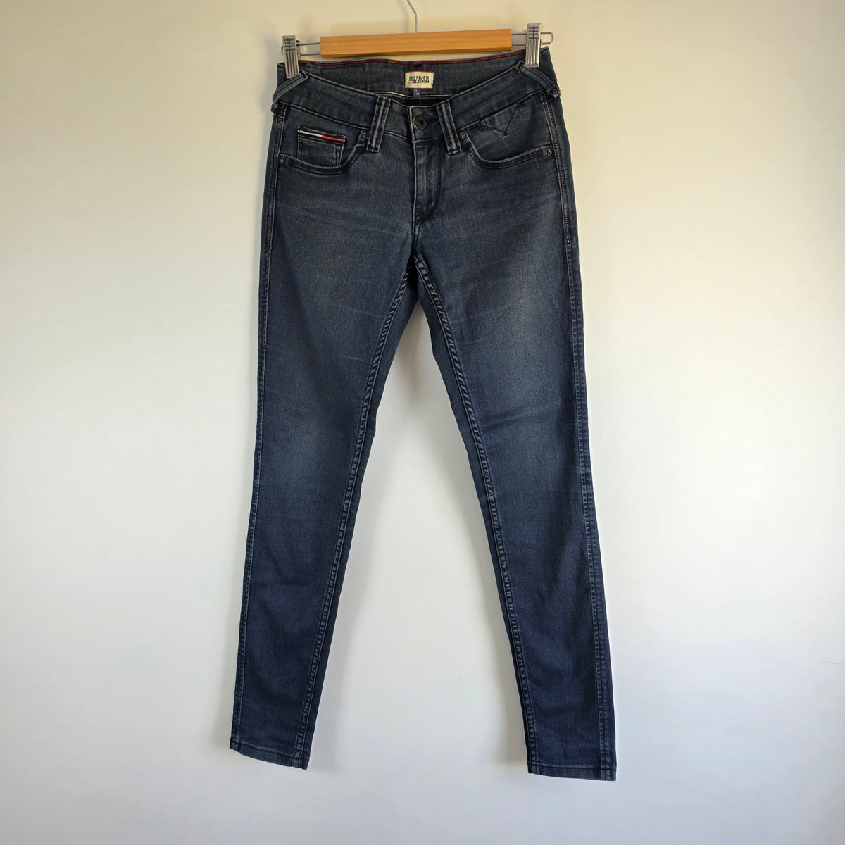 Tommy Hilfiger Skinny Jeans W26 L30 Blue Stretch Women's Denim