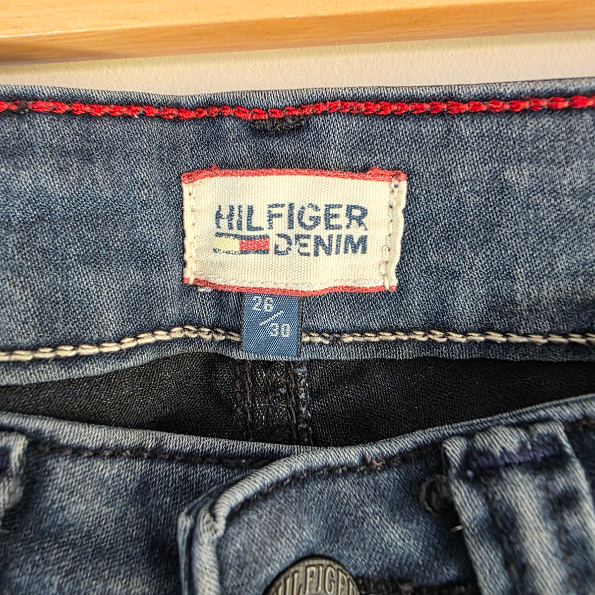Tommy Hilfiger Skinny Jeans W26 L30 Blue Stretch Women's Denim