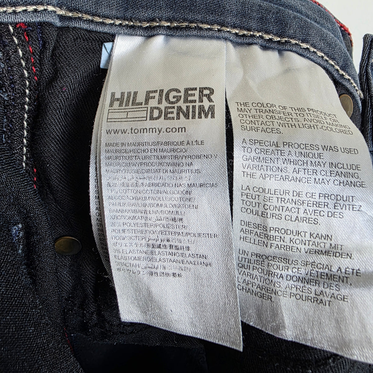 Tommy Hilfiger Skinny Jeans W26 L30 Blue Stretch Women's Denim