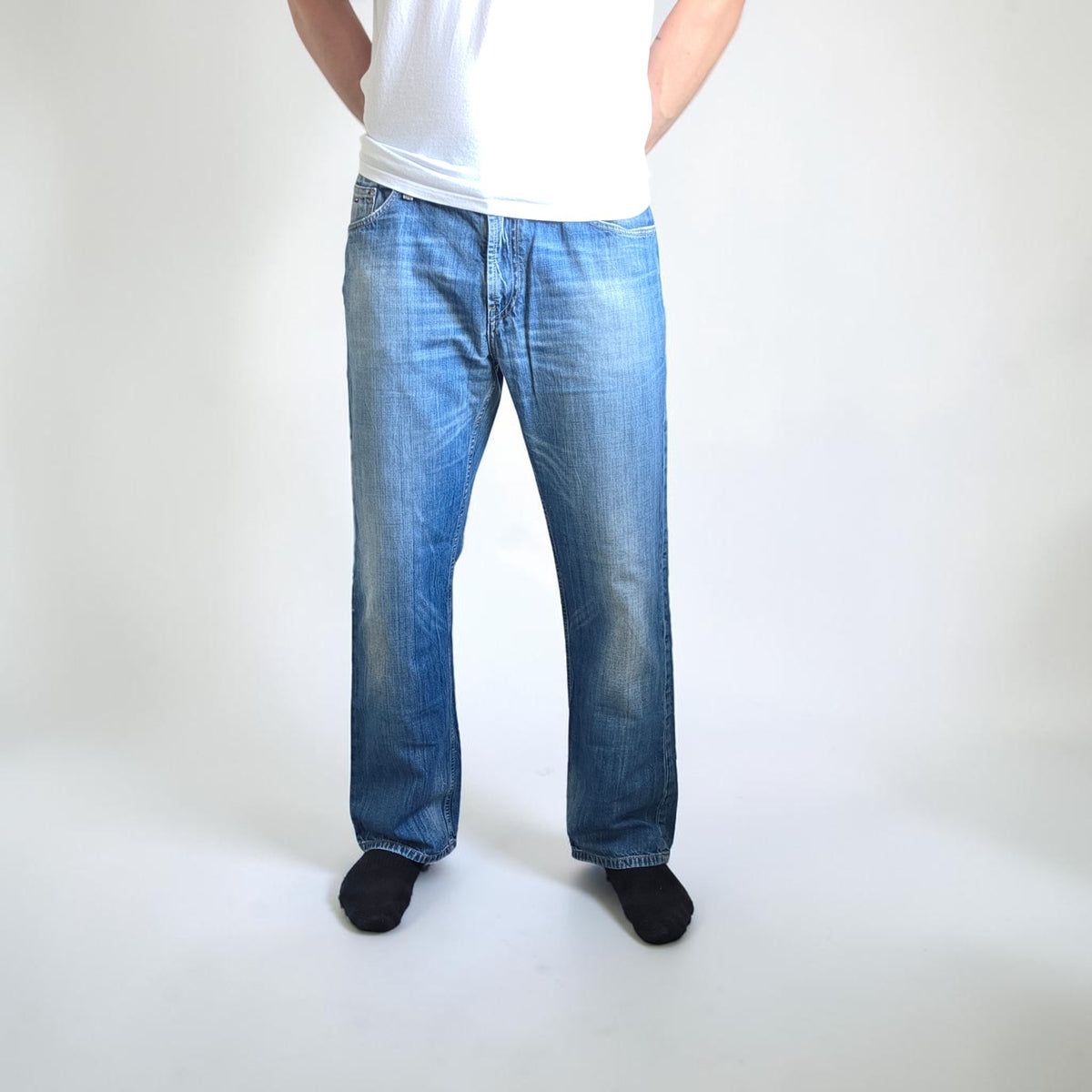 Tommy Hilfiger Mercer Slim Jeans W35 L31 (Tag W36 L32) Blue Men's Denim