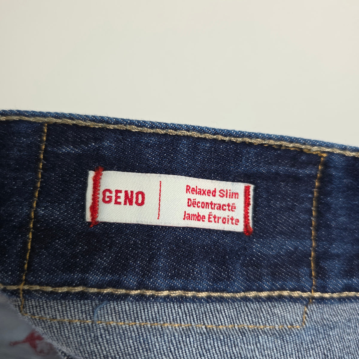 True Religion Geno Jeans W34 L32.5 Blue Slim Stretch Men’s Designer Denim