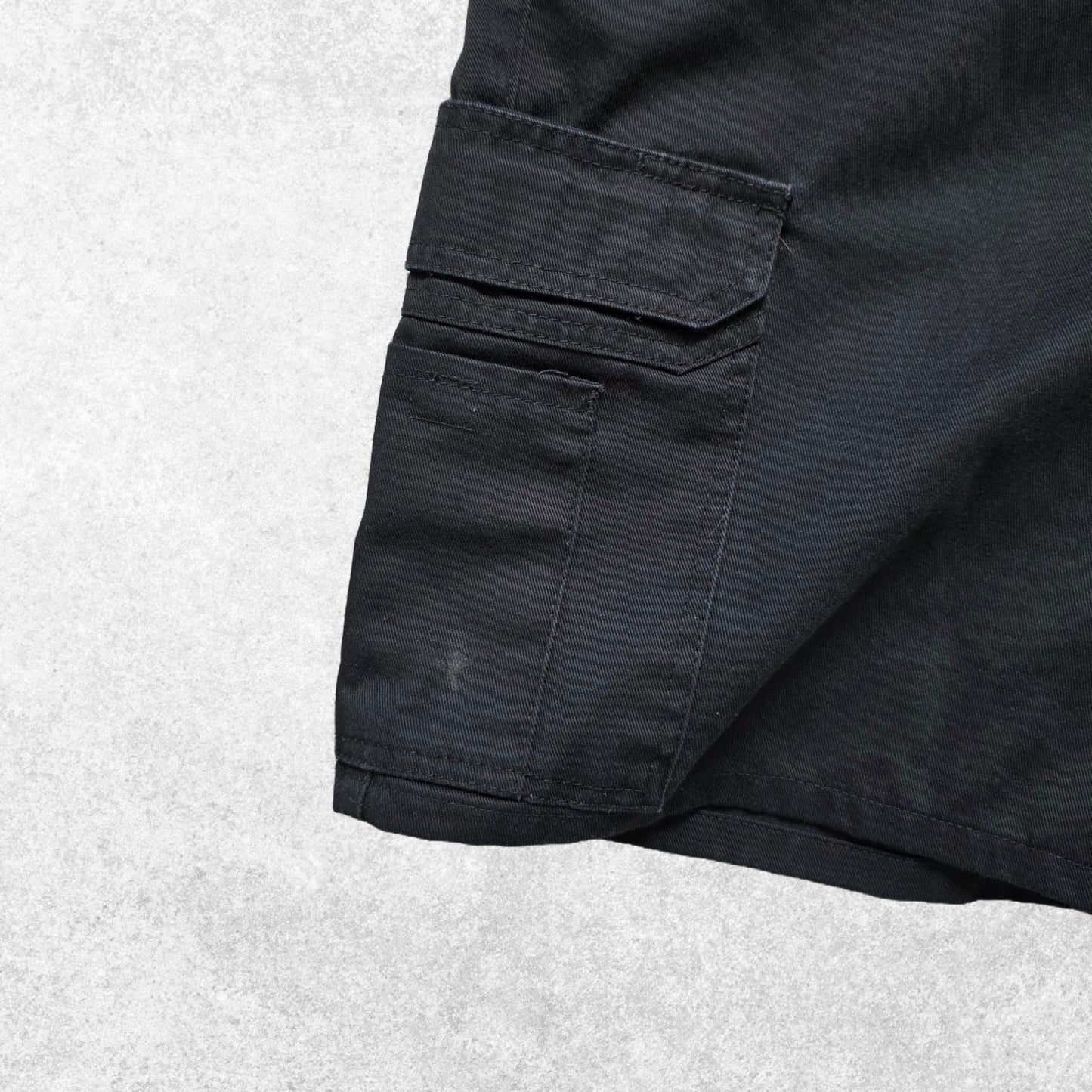Dickies Cargo Workwear Shorts Black Utility Work Shorts Men's W38