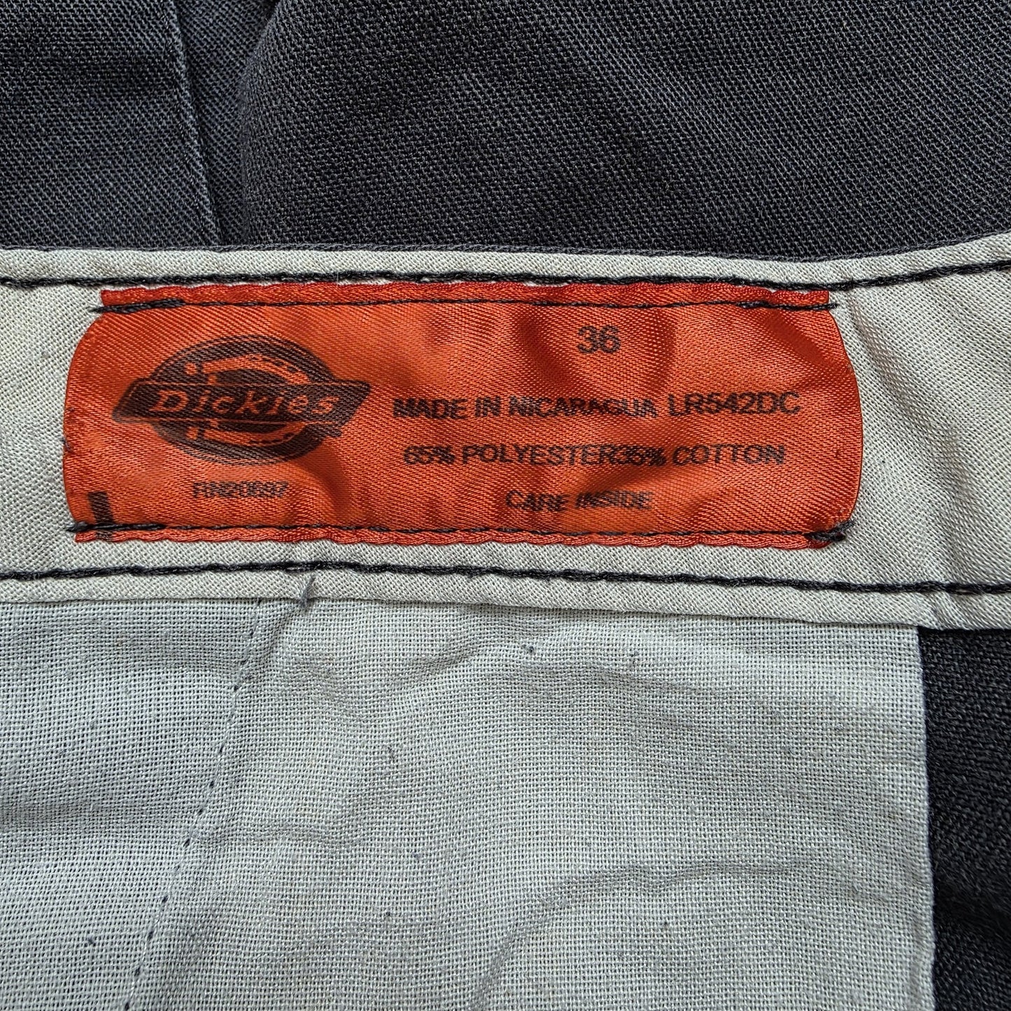 Dickies Cargo Workwear Shorts Blue Vintage Utility Work Shorts Men's W36