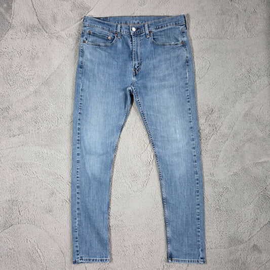 Levi’s Slim Fit Jeans Men’s W34 L32 Blue Stretch Denim