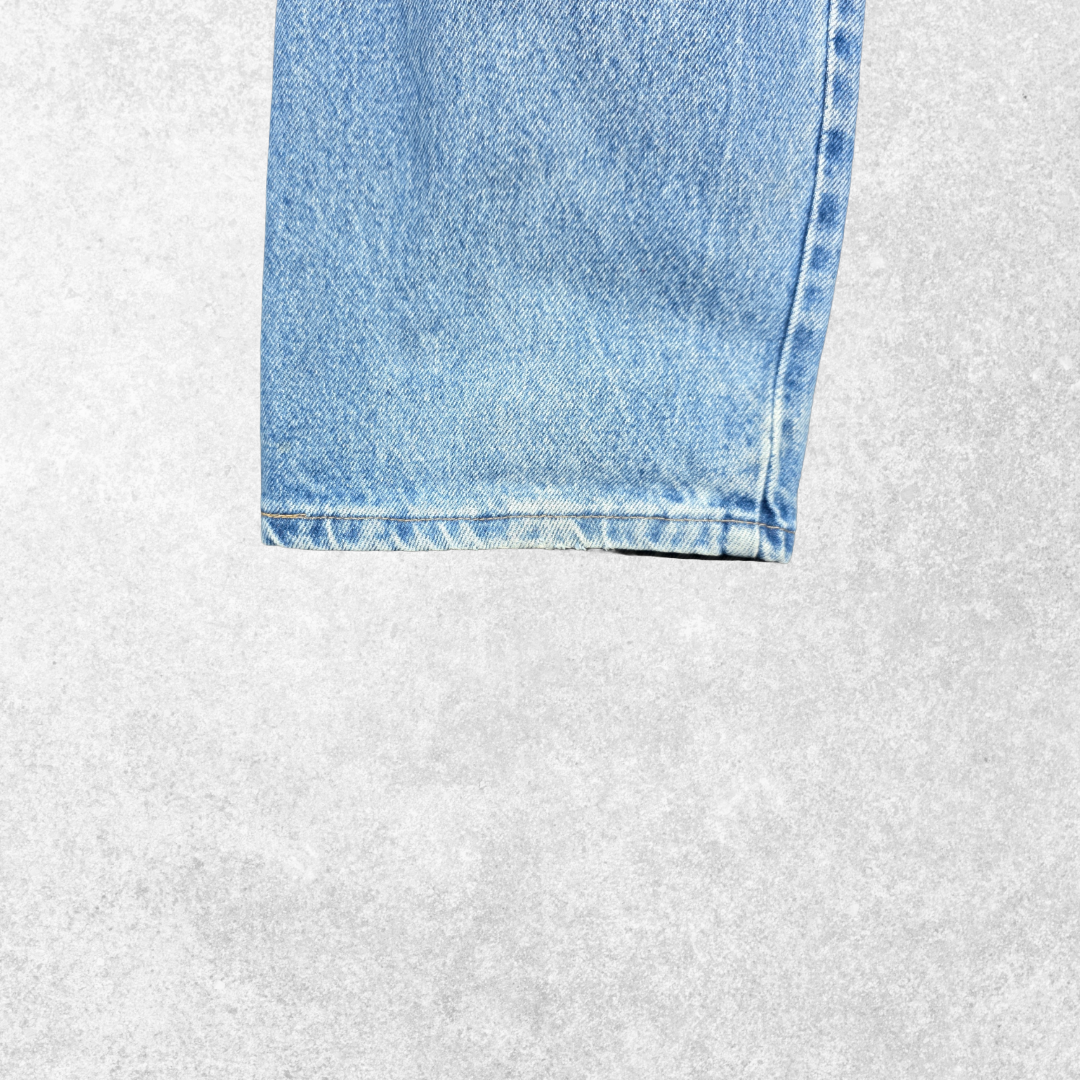 Wrangler Jeans W33 L32 Blue Regular Fit Straight Denim Men's Classic