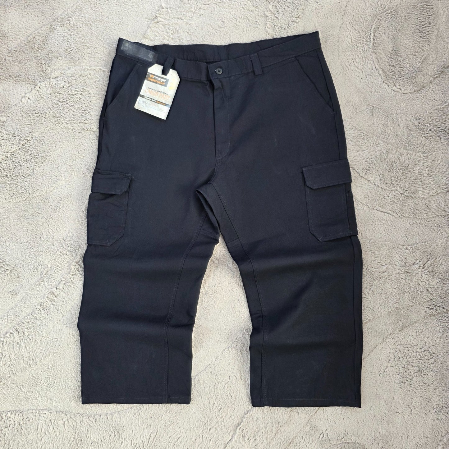 Wrangler Workwear Cargo Pants W40 L26 Blue Straight Leg BNWT Mexico Men’s