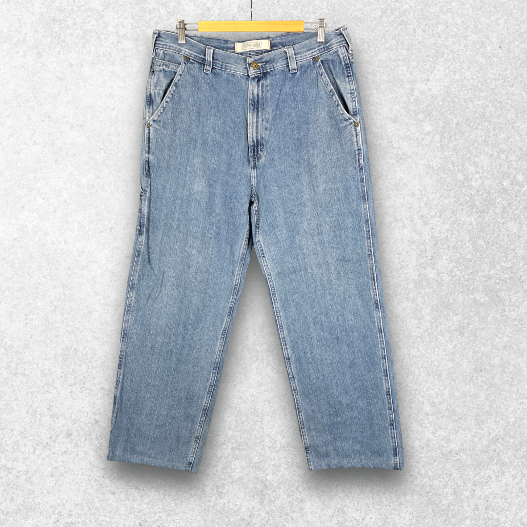 Urban Pipeline Carpenter Jeans W34 L30 (W34 L34 Tag) Relaxed Blue Y2K Men’s