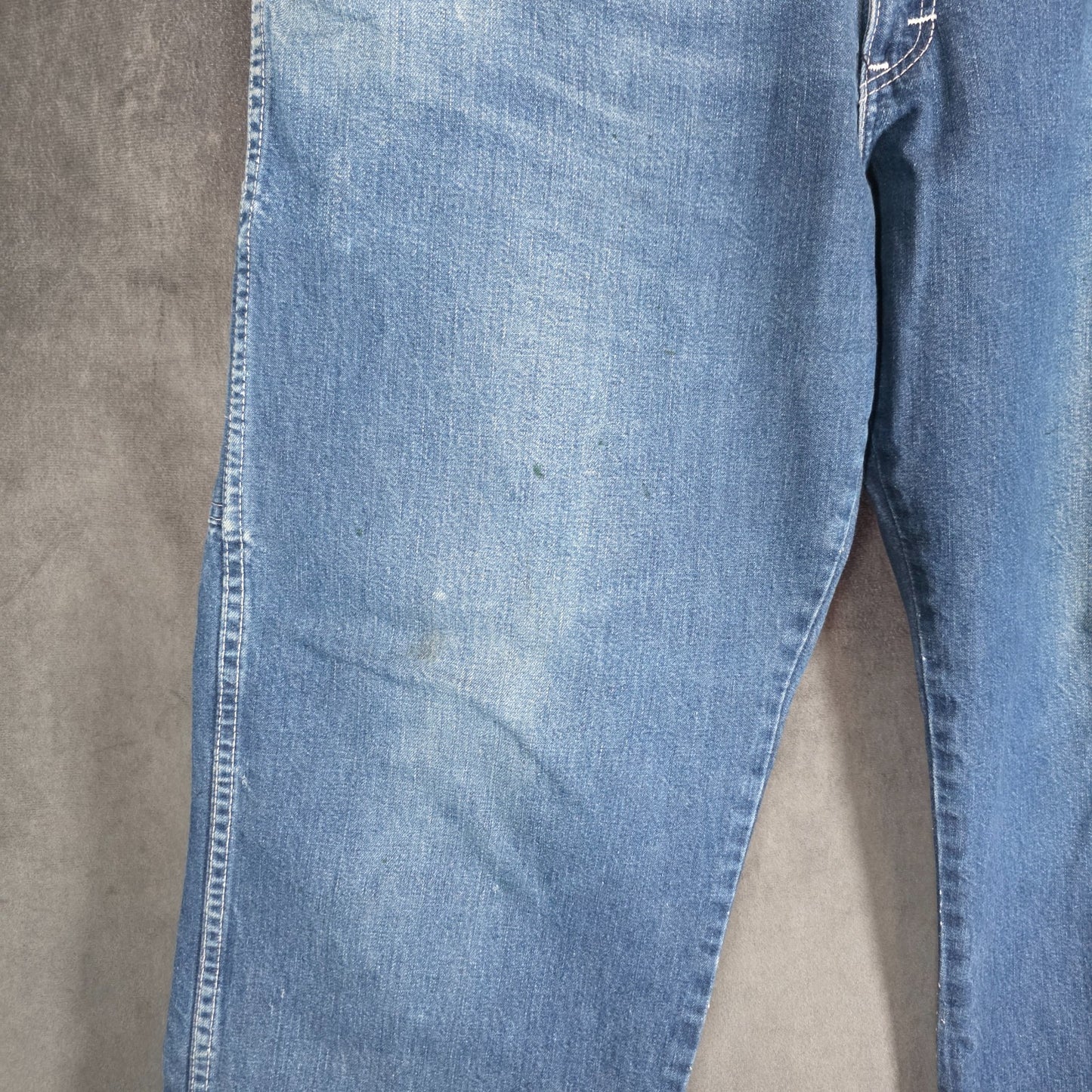 Vintage Dickies Carpenter Jeans Men’s W37 L30 Blue Cotton Relaxed Fit Made USA