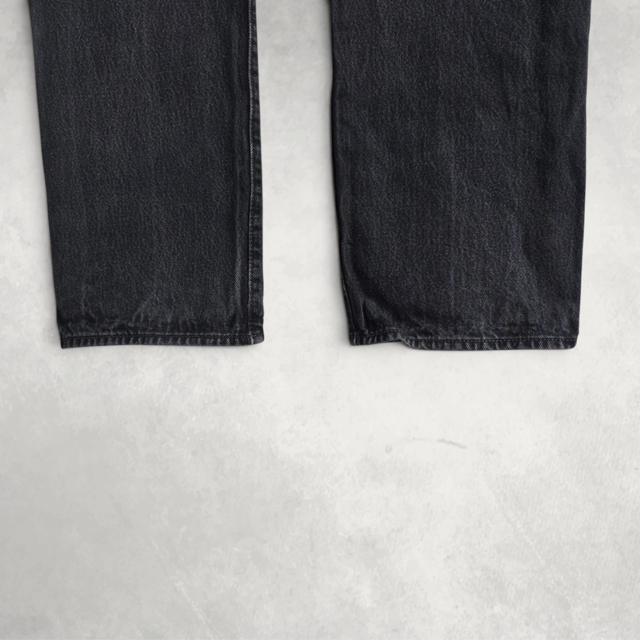 Levi’s 501 Jeans W36 (W38) L30 Black Straight Leg Button Fly Classic Denim