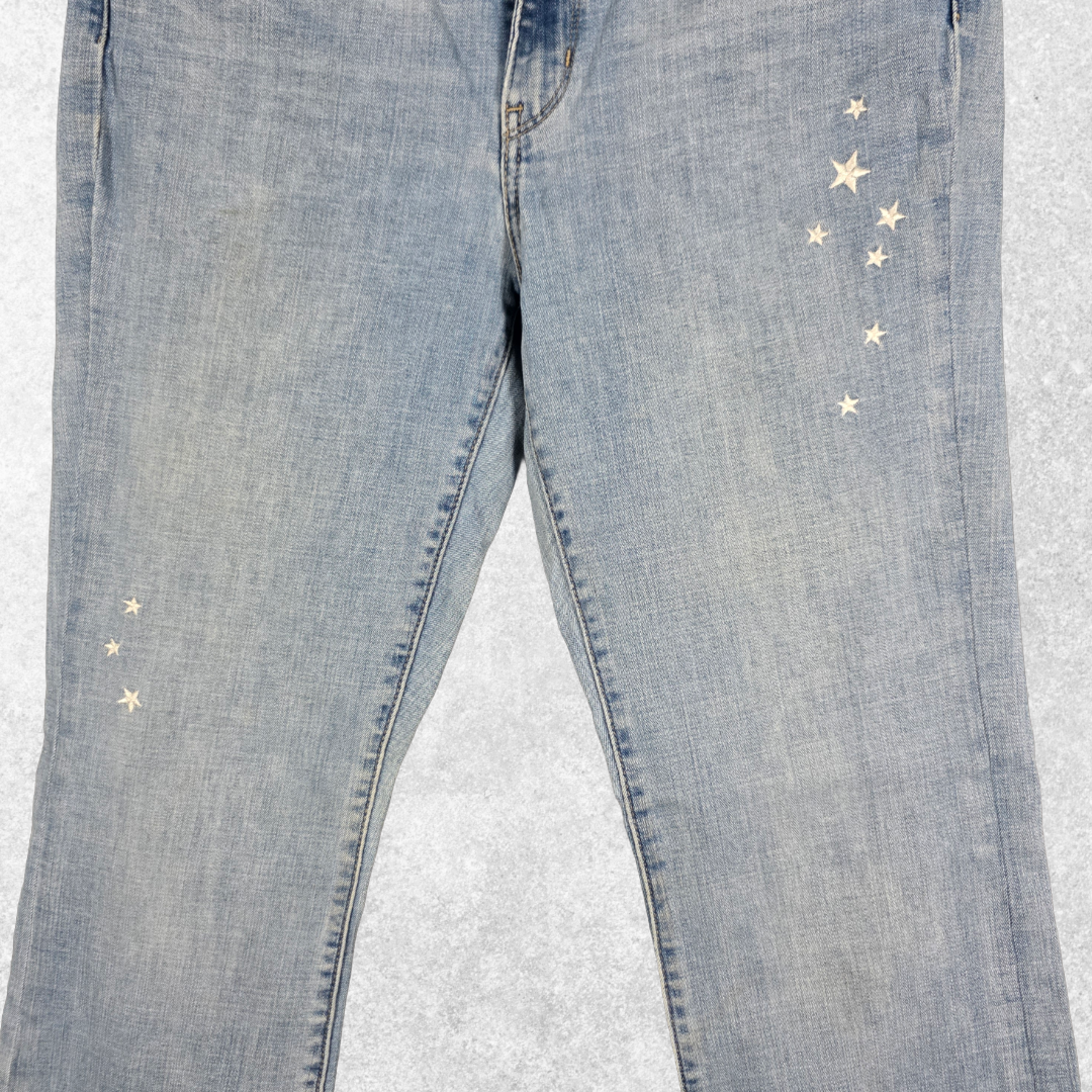 Levi’s Classic Boot Bootcut Jeans US 8 UK 12 Blue Y2K Stretch Flare Women’s