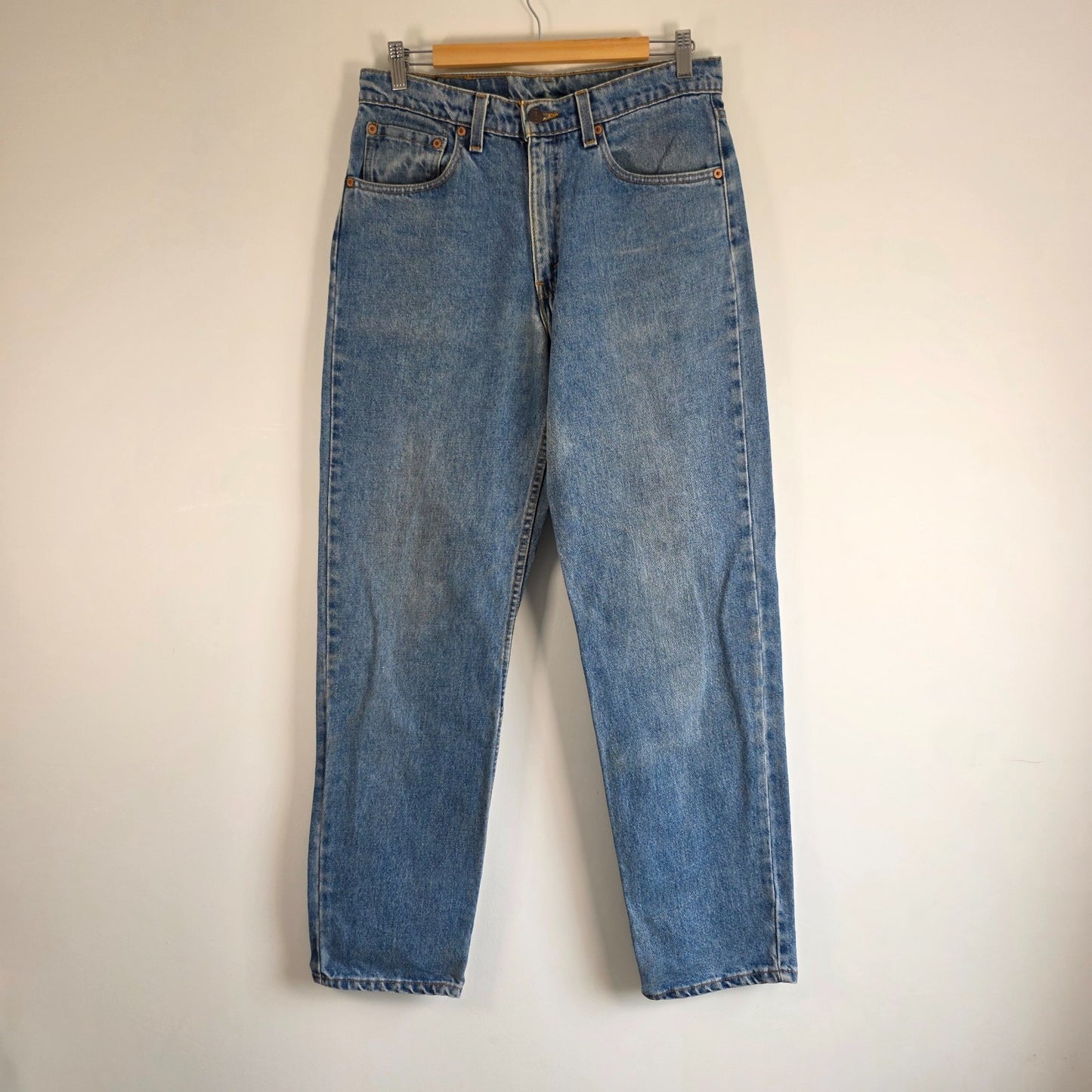 Levi’s 550 Jeans W31 L32 (Tagged W32) Blue Relaxed Fit Men’s USA Made Vintage