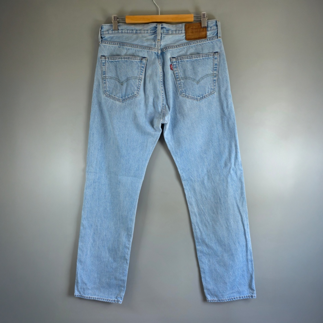 Levi’s 501 Jeans W33 L31 (W34 L32 Tagged) Blue Vintage Wash Straight Leg Men’s