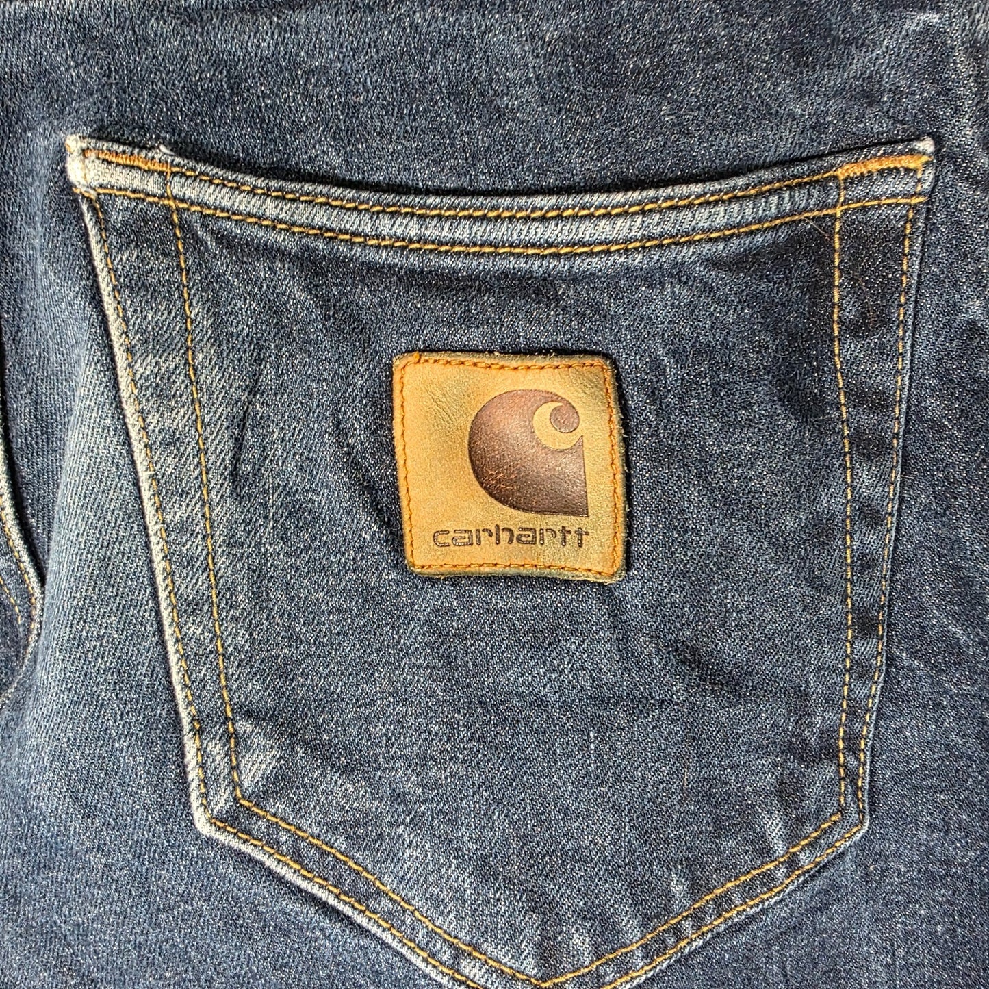 Carhartt WIP Klondike Pant Men’s W28 L32 Blue Slim Fit Denim