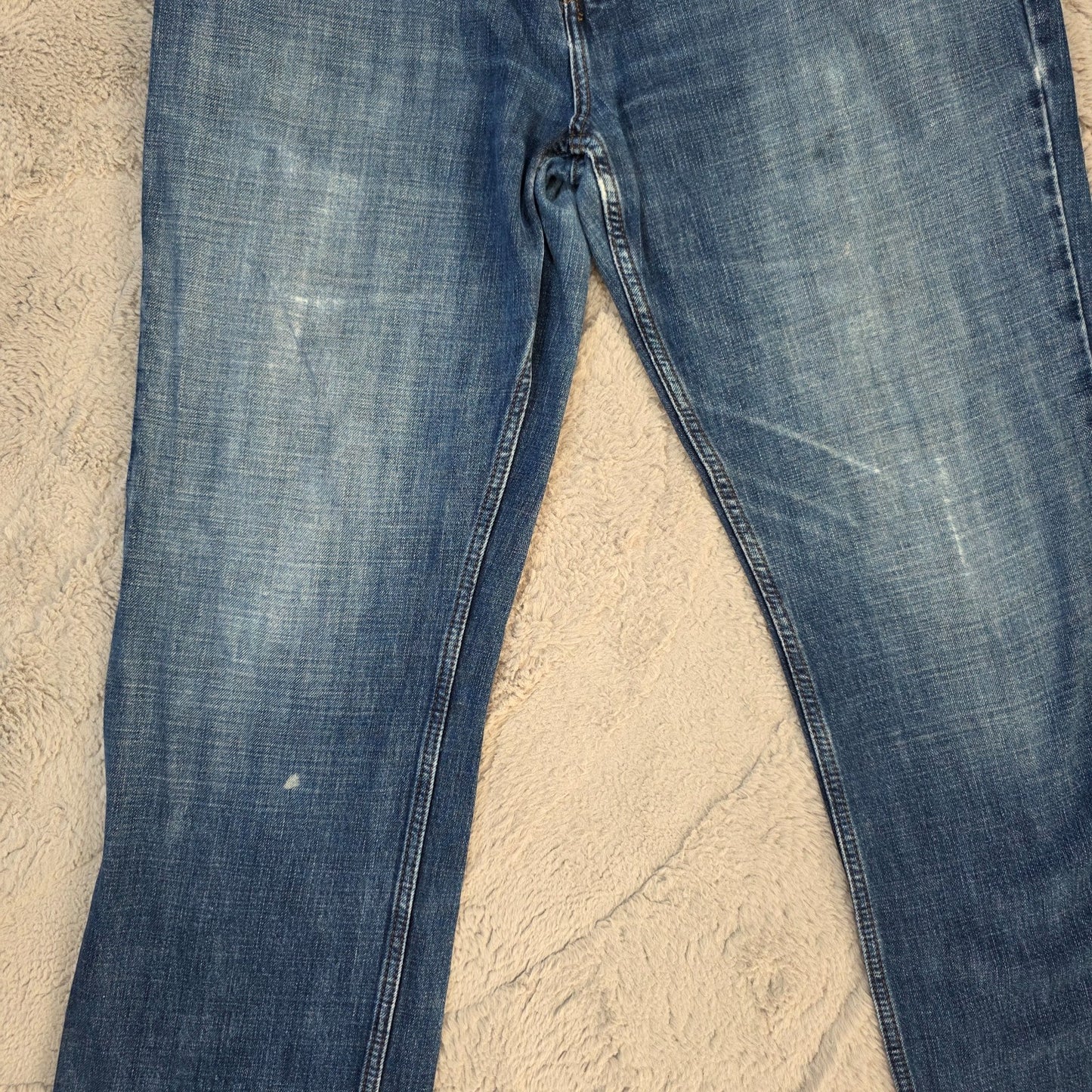 Vintage Y2K Tommy Hilfiger Freedom Straight Blue Jeans W38 L32 – Made in Mexico