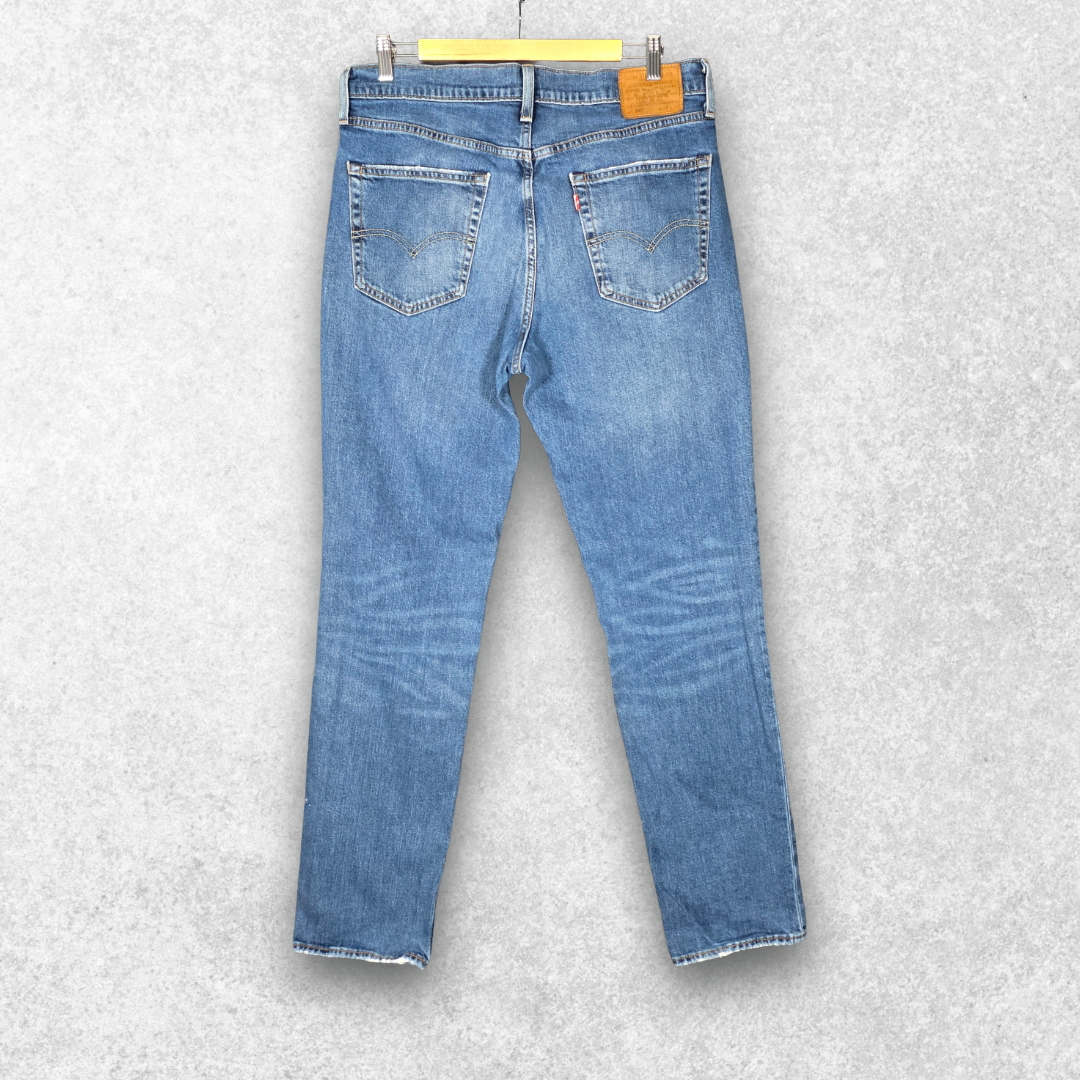 Levi’s 541 Athletic Fit Jeans W35 L33 (Tag W35 L34) Blue Stretch Denim Men’s