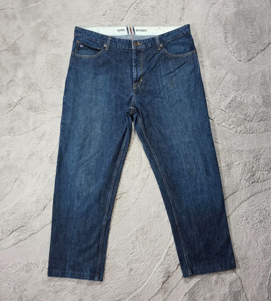 Tommy Hilfiger Classic Straight Leg Blue Jeans Men’s W38 L30 Mexico 100% Cotton