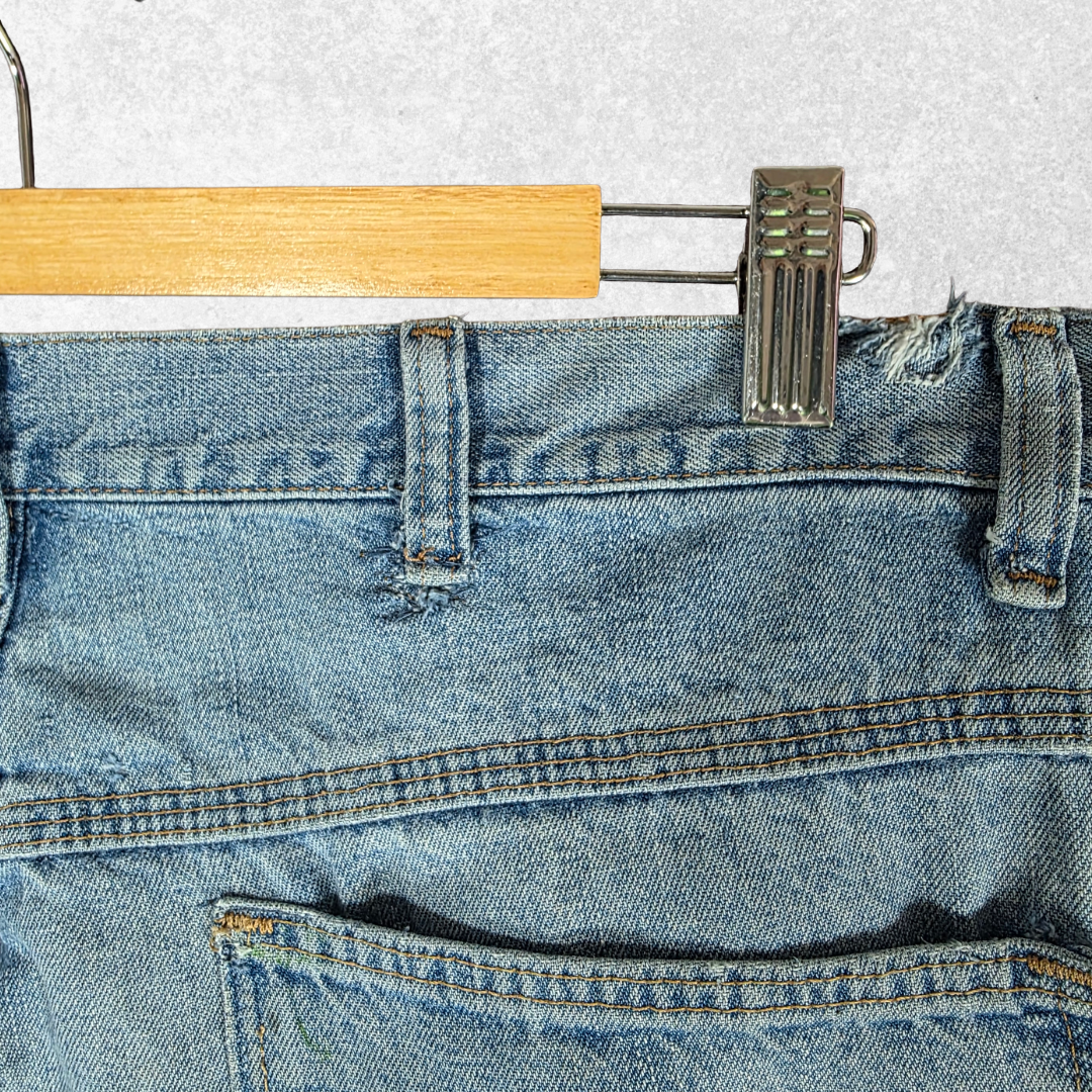 Vintage Wrangler Carpenter Jeans W35 L30 (Tagged W34 L32) Blue Relaxed Workwear