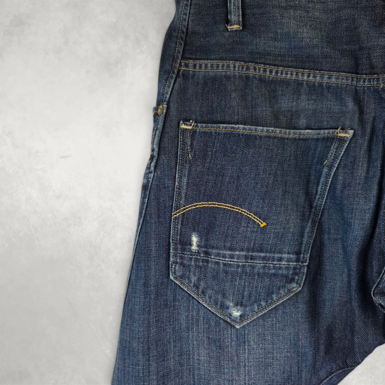 G-Star RAW Arc 3D Loose Tapered Jeans W32 L32 Blue 3D Denim Mens Tapered