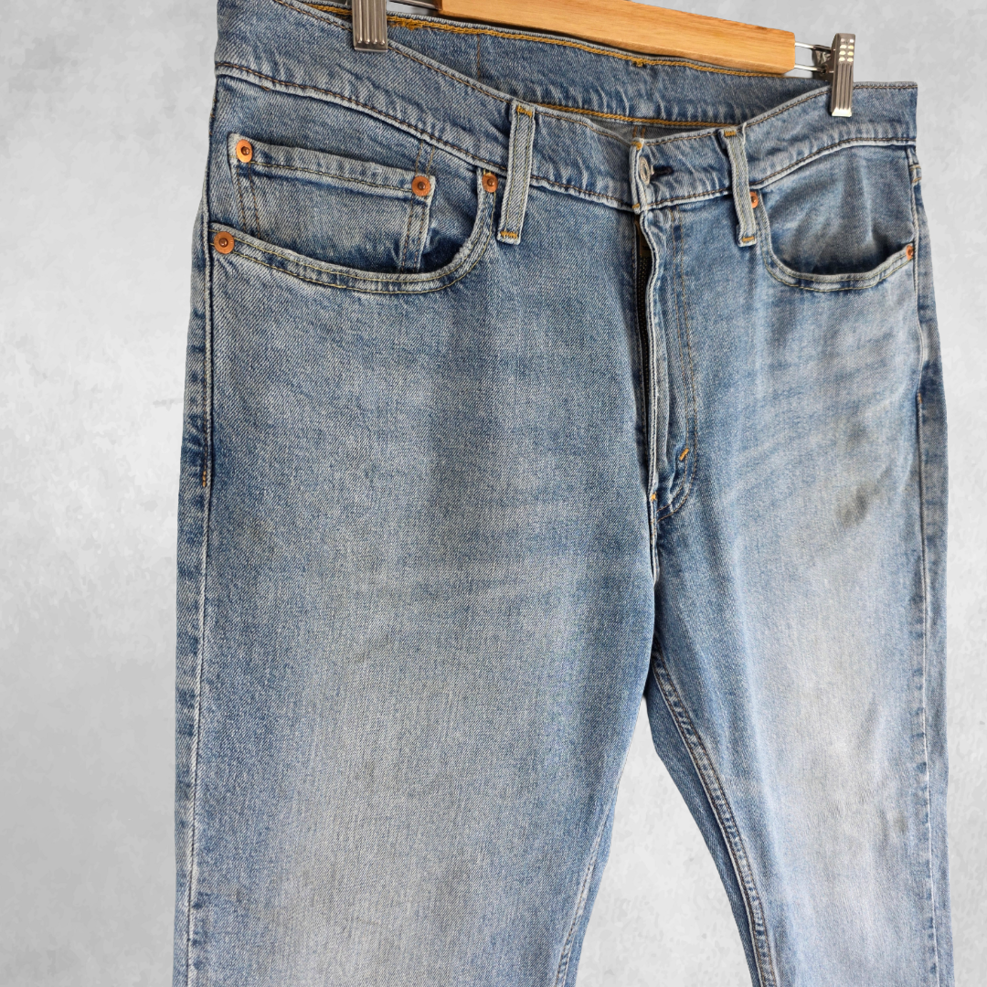 Levi’s 511 Slim Jeans W36 L30 Blue Stretch Denim Casual Streetwear Men’s