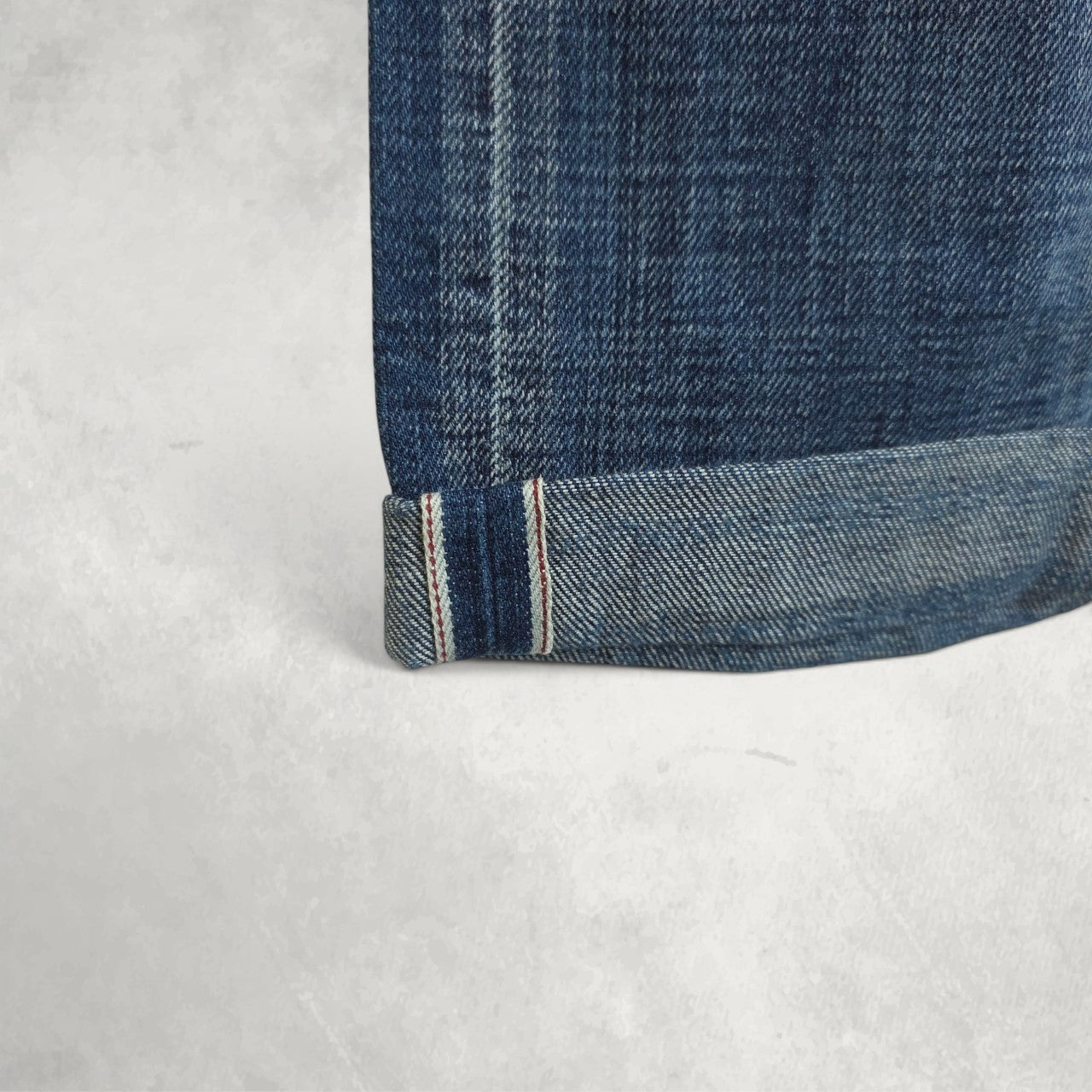 Superdry Copper Label Selvedge Jeans W34 L32 Blue Slim Taper Italian Tailored