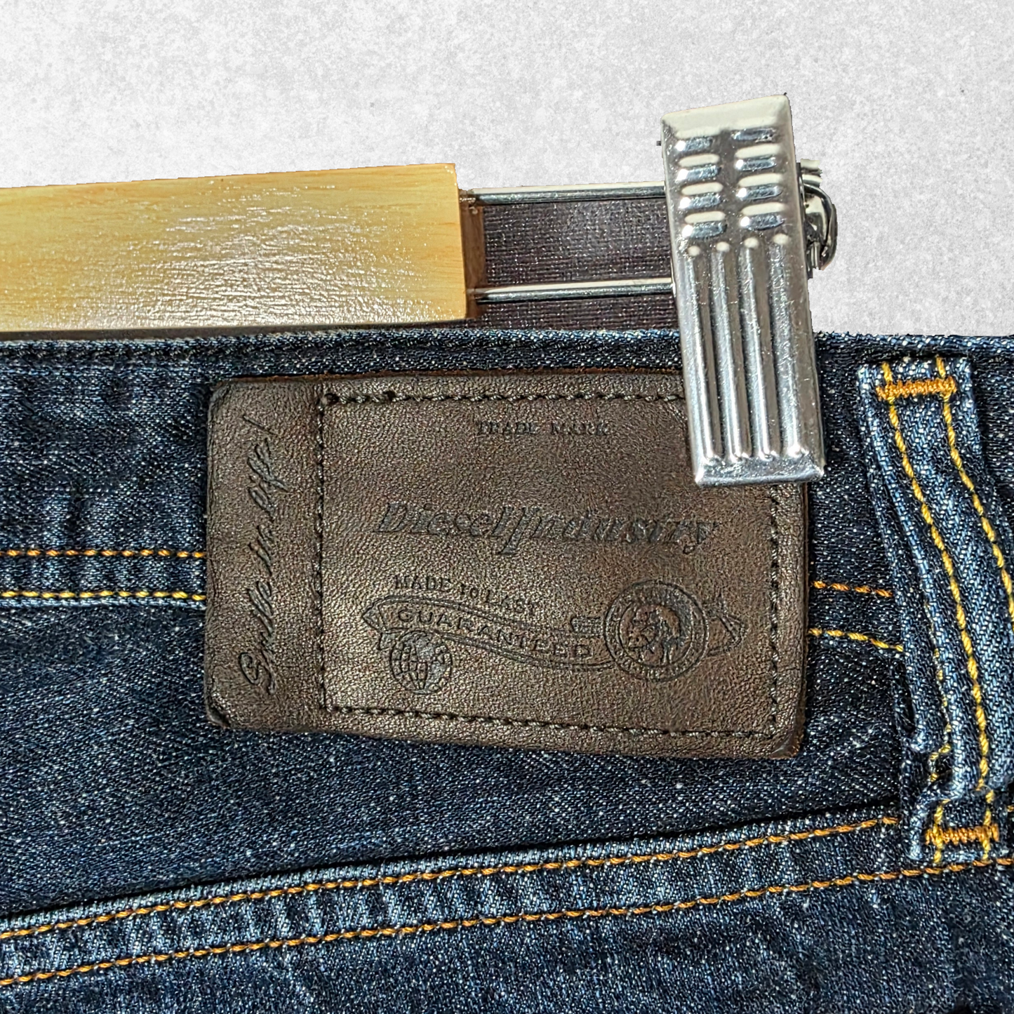 Diesel WAYKEE Straight Jeans W30 L30 Blue Denim Made in Italy Men’s RRP £150