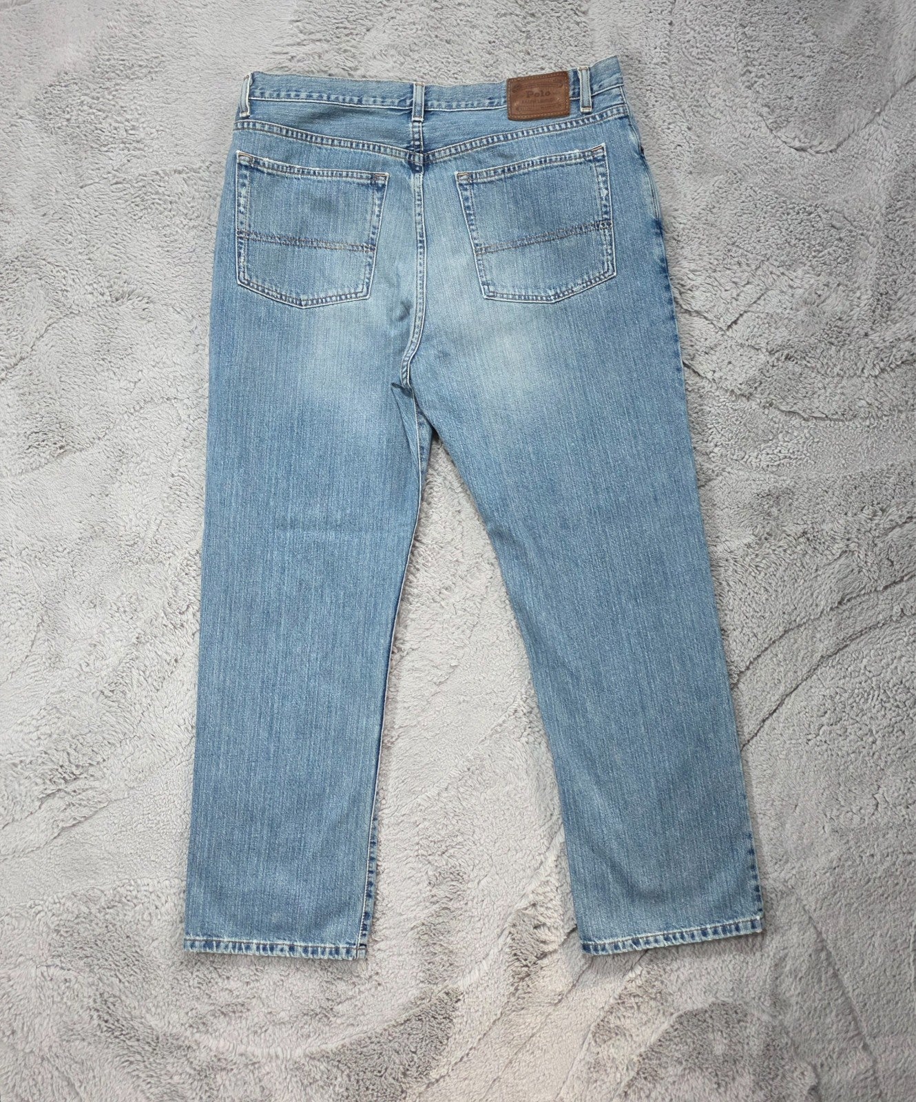 Vintage Y2K Polo Ralph Lauren Classic Straight Jeans W36 L30 Blue