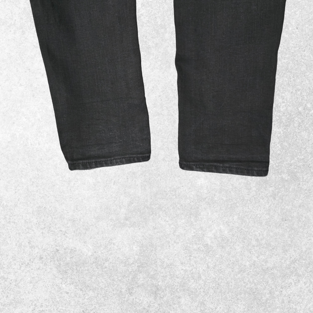 Levi’s 721 High Rise Skinny Jeans W27 L30 Black Stretch Women’s UK 8-10