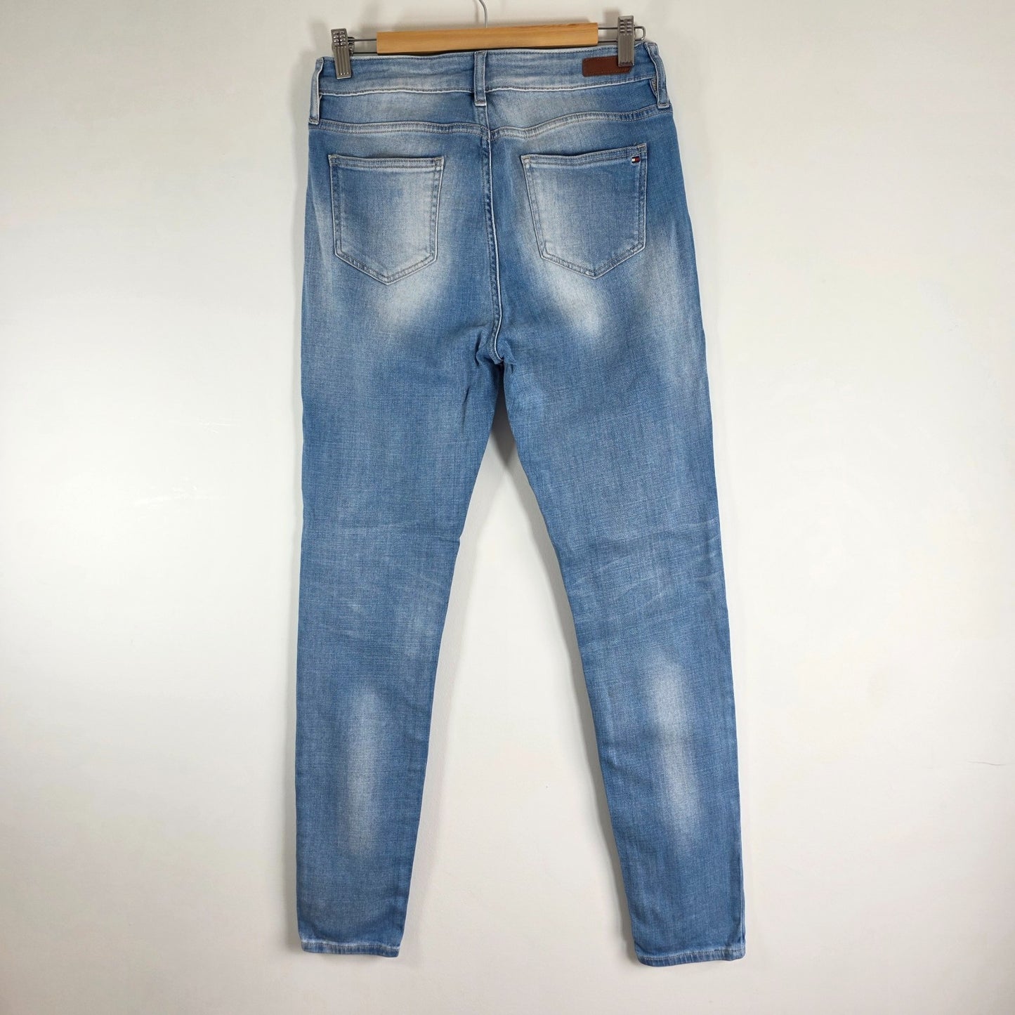 Tommy Hilfiger Queens RW Thirza Jeans W28 L32 (Tag W28 L34) Blue Stretch Women's