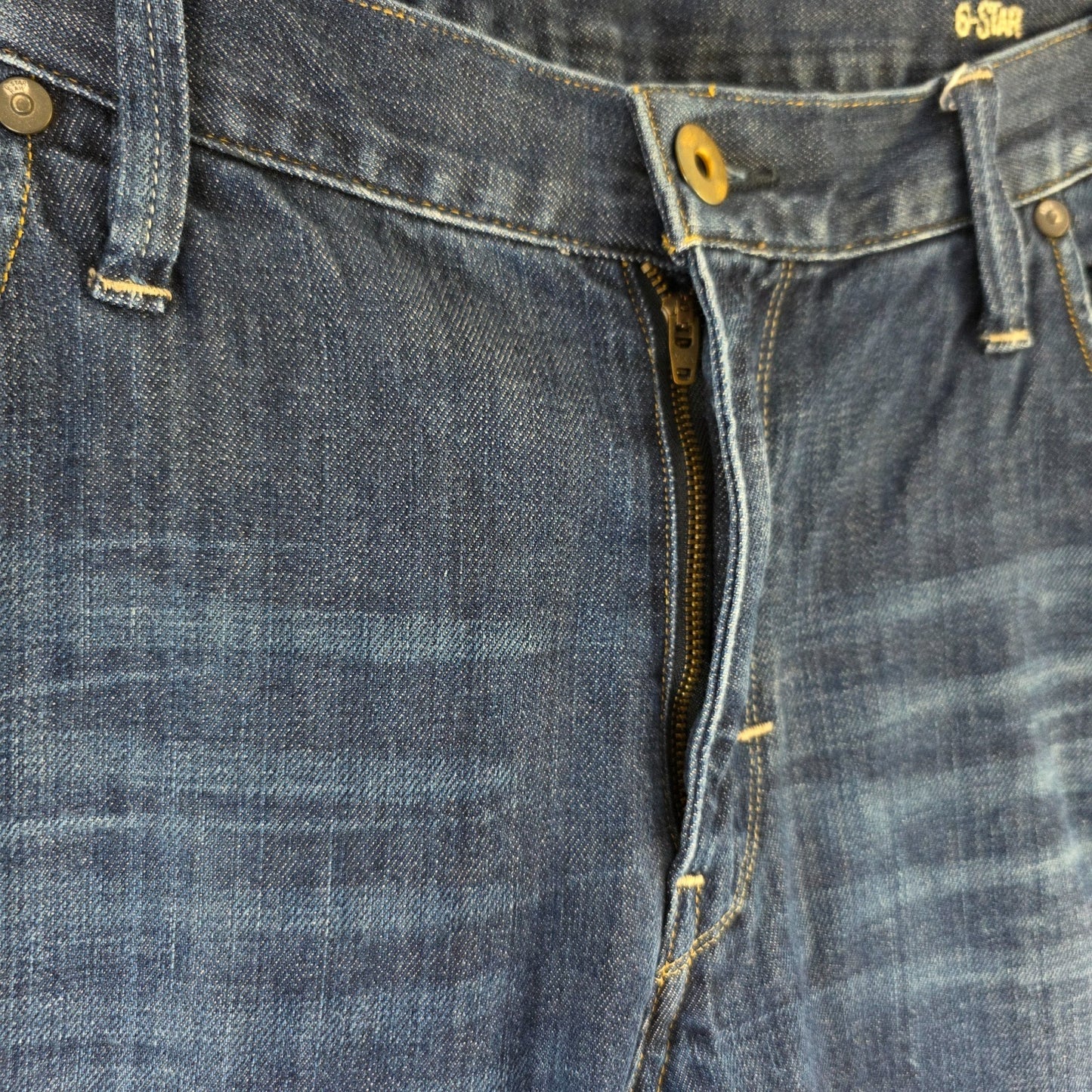 G-Star RAW Arc 3D Loose Tapered Jeans W32 L32 Blue 3D Denim Mens Tapered