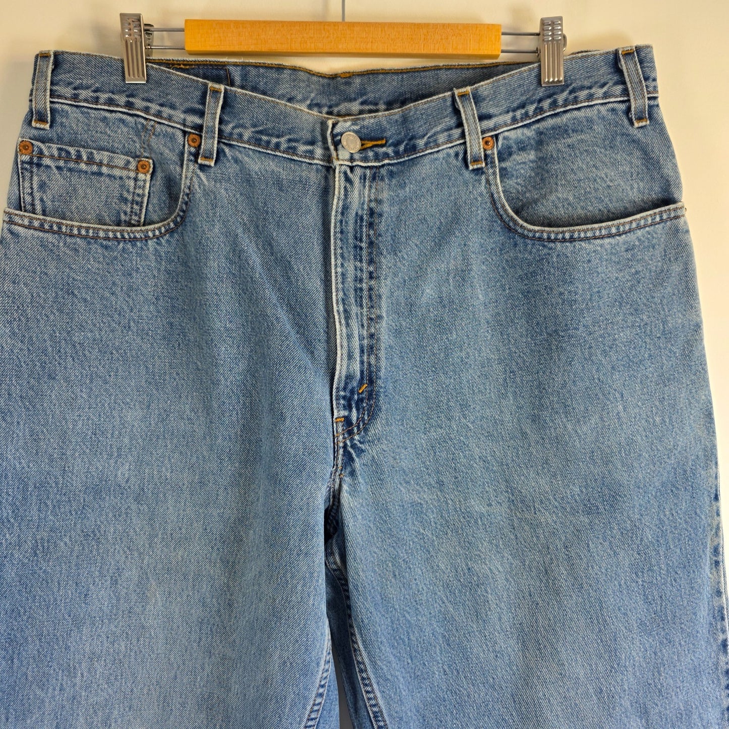 Vintage Levi’s 560 Jeans W37 L31 Blue Loose Fit Tapered Y2K 90s Baggy Denim
